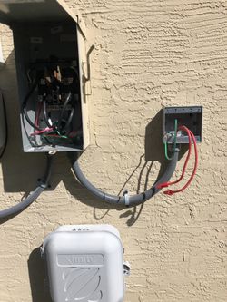 Generator hook ups