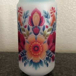 18 Oz Glass Can Cup 