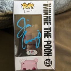 Winnie The Pooh Autograph Funko Pop Jim Cummings