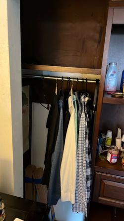 closet divider & shelves