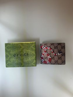 Gucci Brown Snake Wallet 