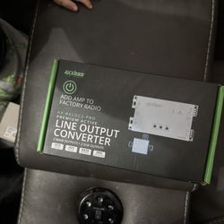 Line Output Converter With Bass Knob 