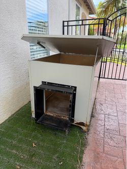 FREE - Metal outdoor large dog house
