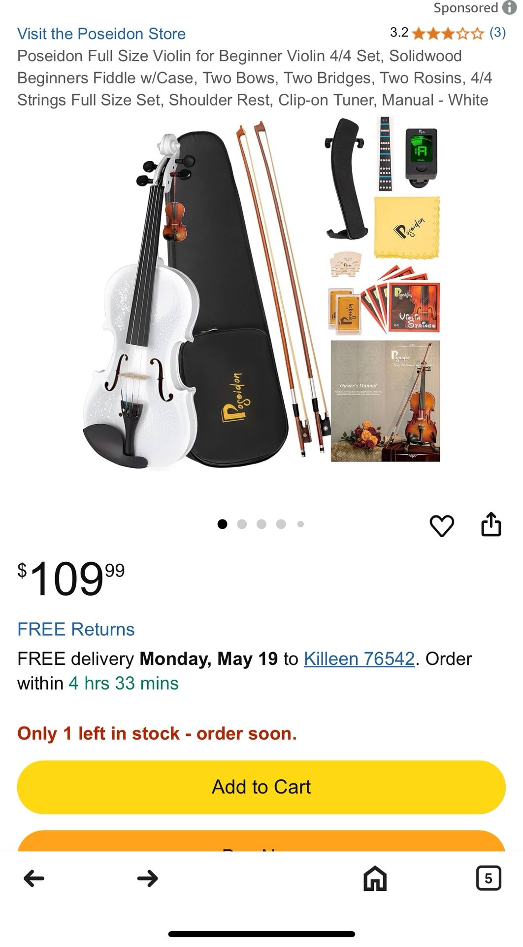 Full size Violin New