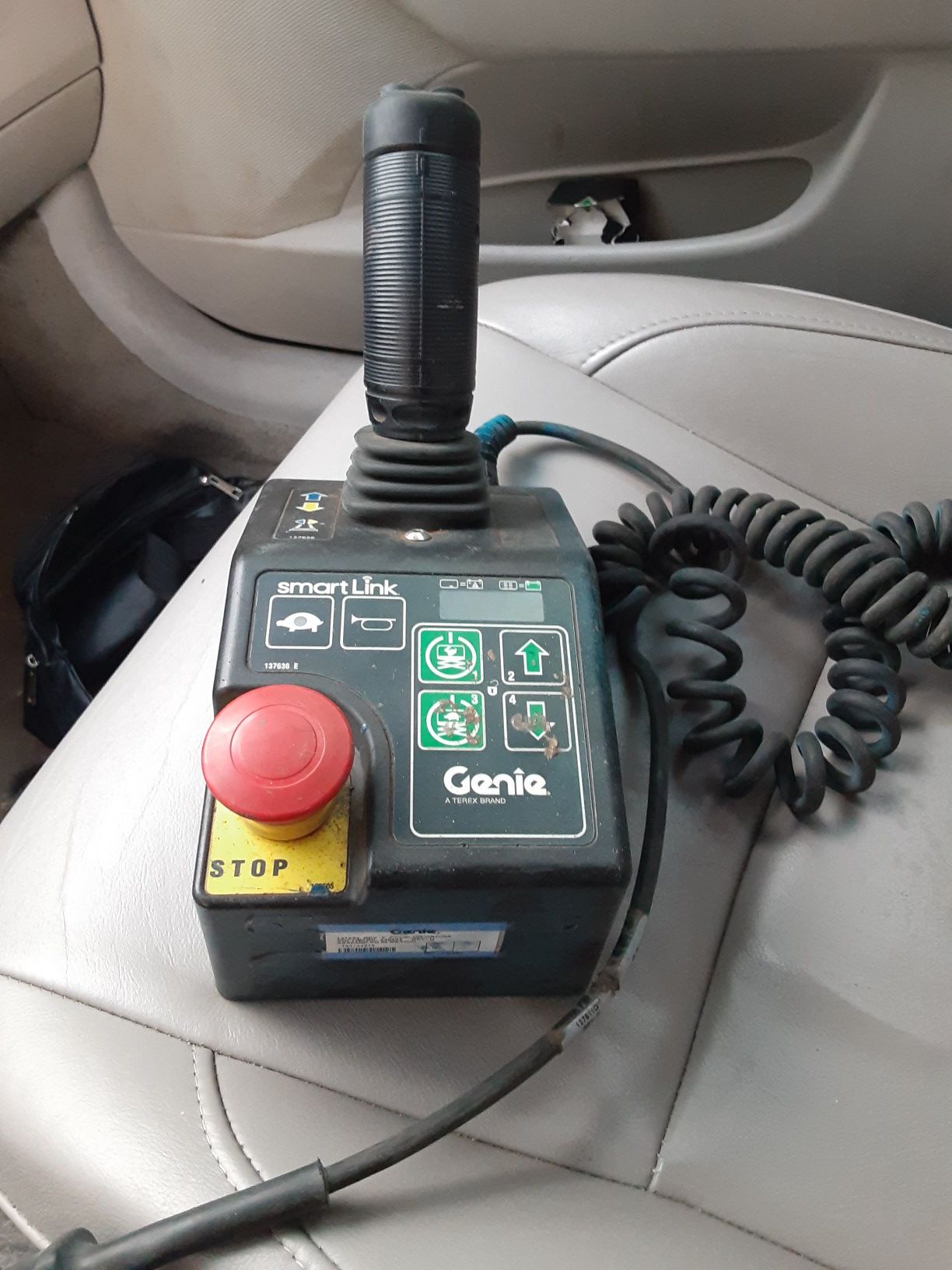 Genie scissor lift control