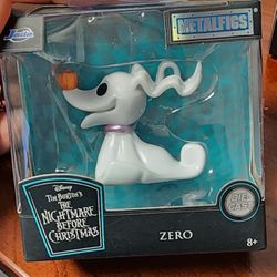 The Nightmare Before Christmas Zero MetalFigs Die Cast Figure