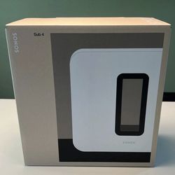 Sonos Sub (Gen 4) - Deep Bass - White