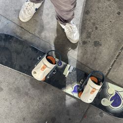 Burton 142 with bindings snowboard