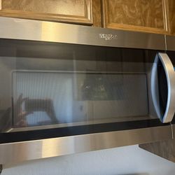 Whirlpool Over-the-Range Microwave – Stainless Steel