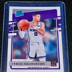 (RC) Tyrese Haliburton Rated Rookie 2020-21 Donruss