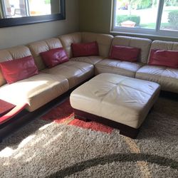 Sectional- Custom Made Rug Included 