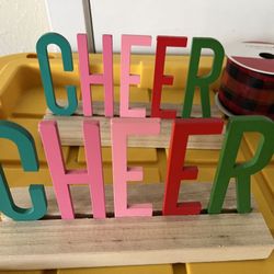Christmas Decorations And Ribbon 