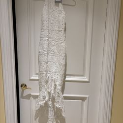 White Lace Dress