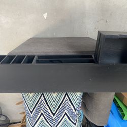 Desk Console Storage