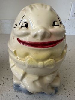 Humpty Dumpty planter vase