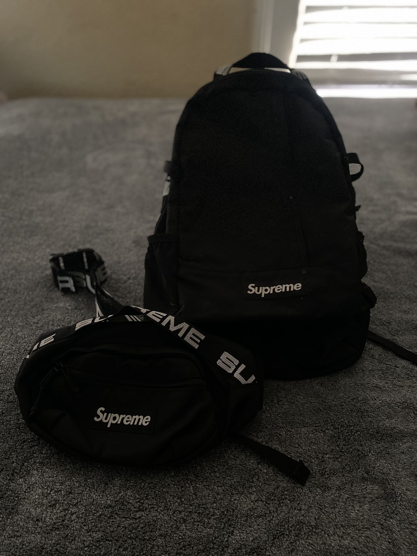 Supreme Backpack & Waist Bag