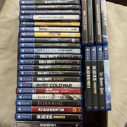 PS4 Games Read Description For Price 