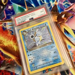 Pokémon PSA 9 1st Edition Dark Blastoise 3/82 Team Rocket Holo