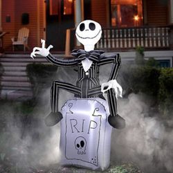 Nightmare Before Christmas Jack Skellington Inflatable 