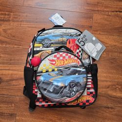 5-piece Hot Wheels Backpack Set