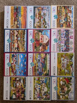 Charles Wysocki Puzzles 1000 pieces