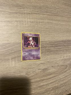 Mewtwo Card