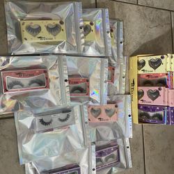 Beauty bag Eyelash Sets