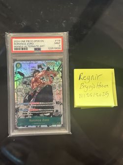 Psa 9 Manga Zoro Wings Of The Captain 
