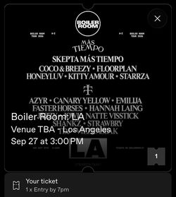 Boiler Room X Teletech Los Angeles 9/27