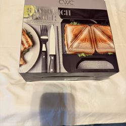 Brand NEW SANDWICH MAKER!!  Makes Yummy Sandwiches  In Minutes! 