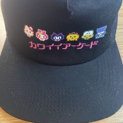 Cute Sanrio Black and Pink Cap For Women