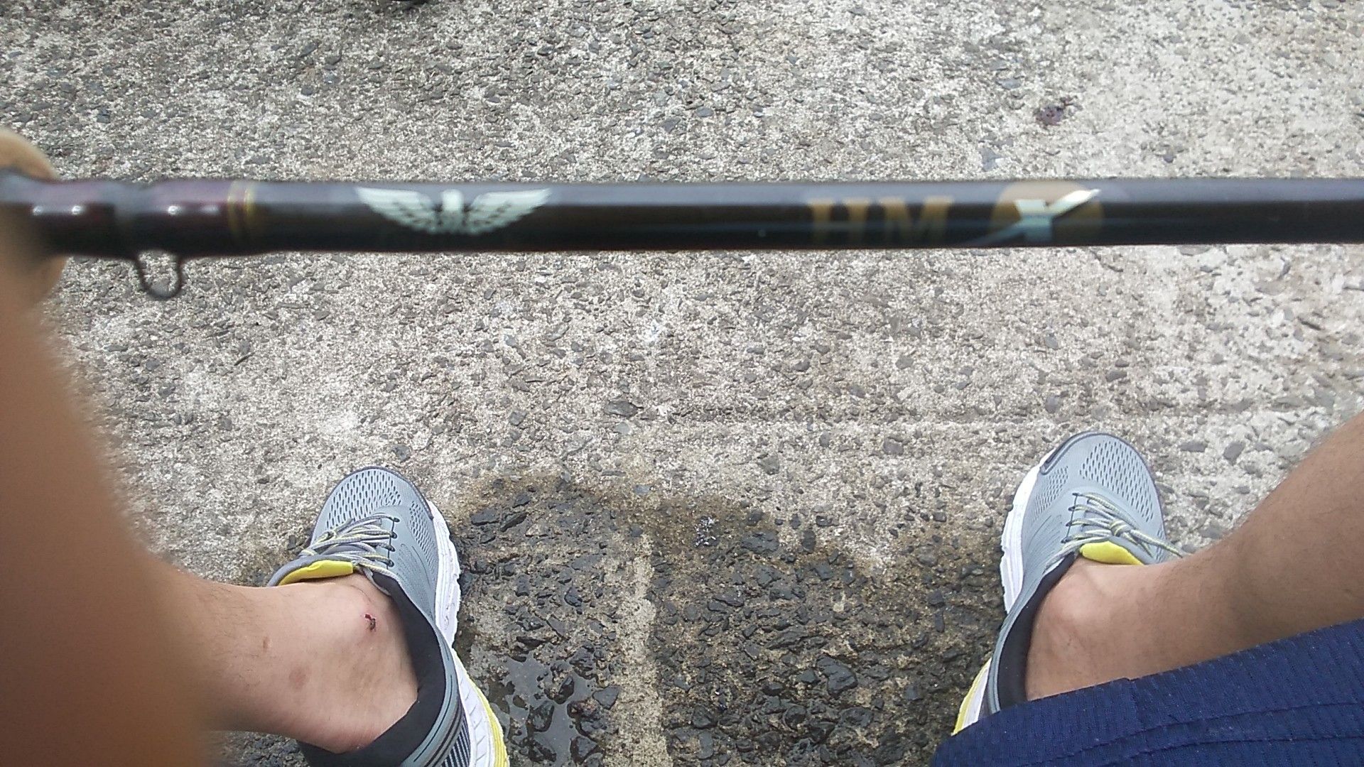 Drive wheelchair fishing pole brand new Fenwick hmx cross scrim im7 graphite
