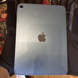 Blue iPad 