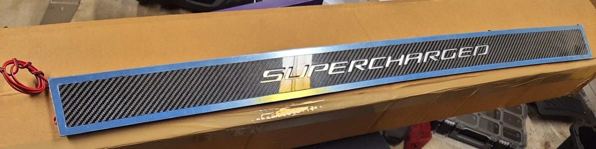 Cadillac CTS-V carbon fiber supercharged strut bar kit