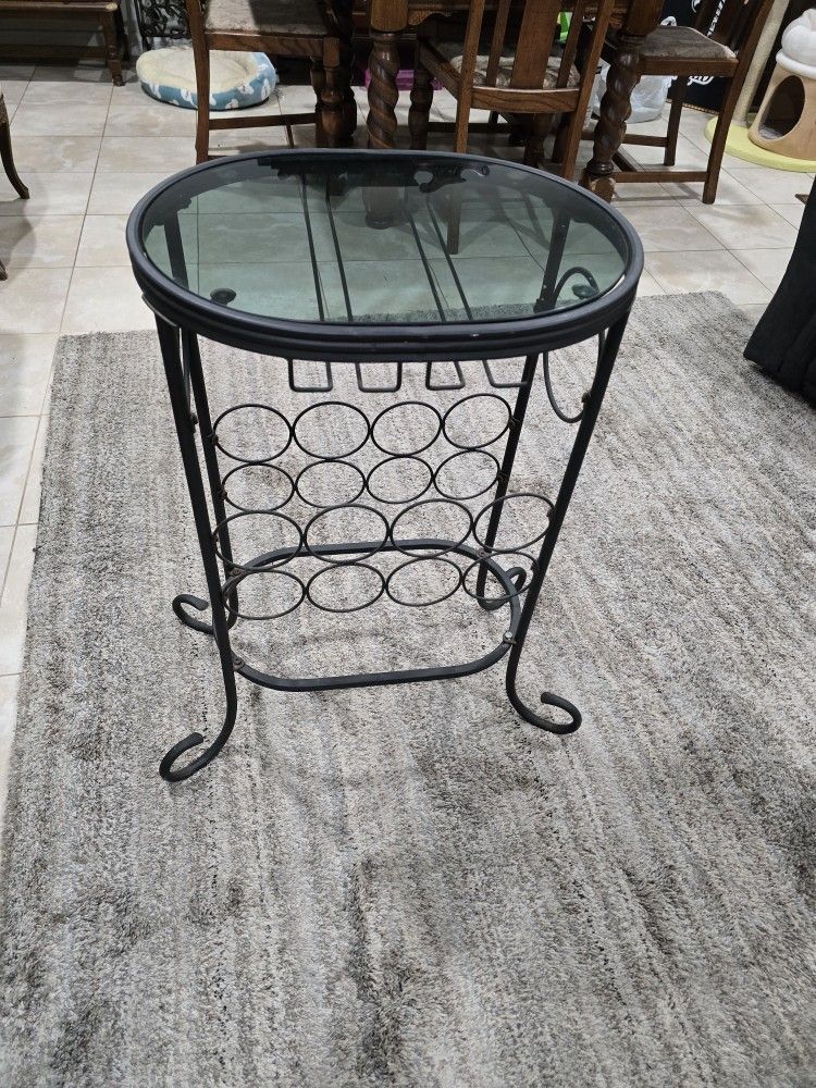 Wine Rack Table