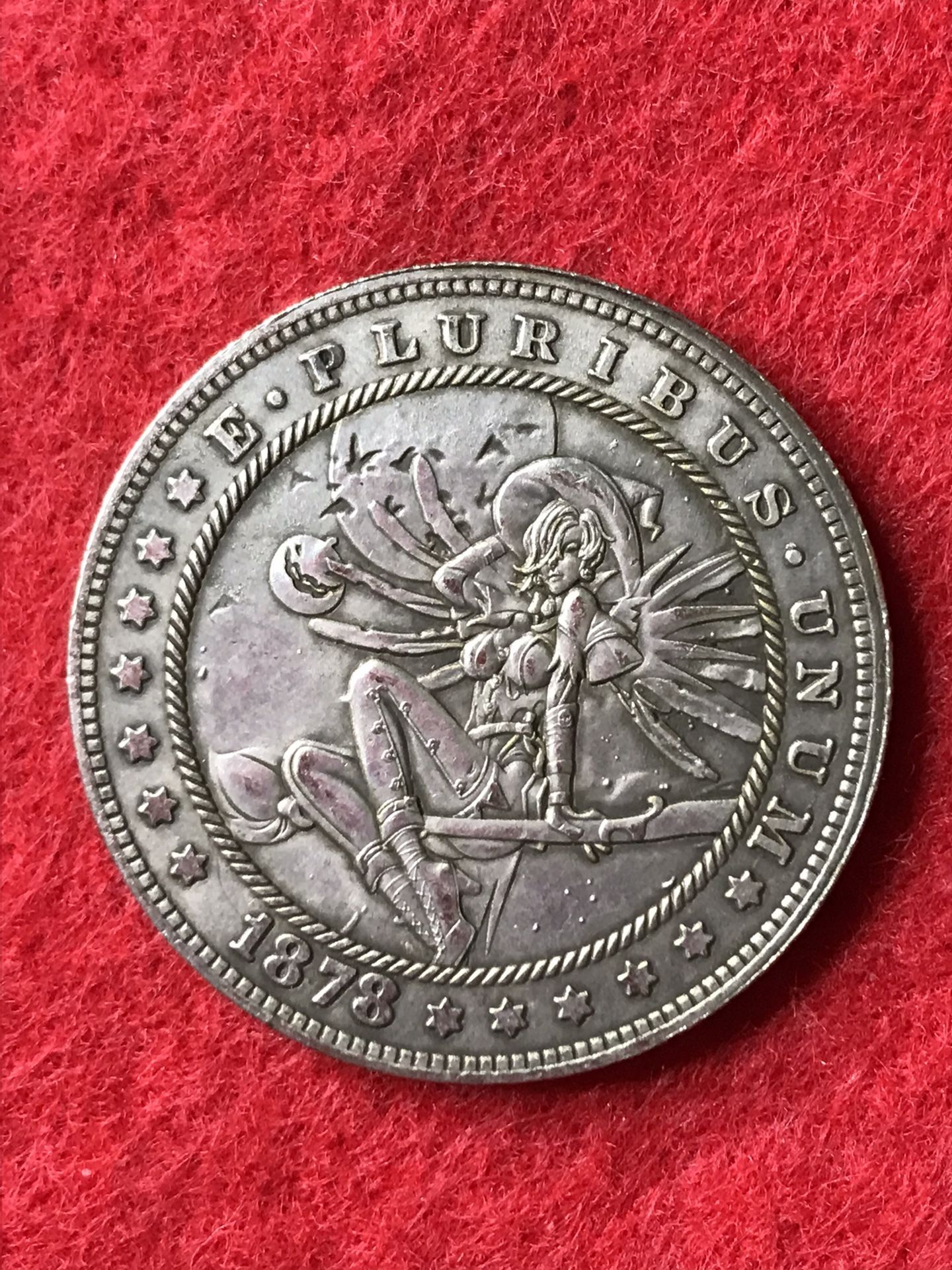 Cute Witch Halloween Coin. Only One Available. Shipped Same Day!