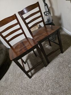 Two Bar Chairs