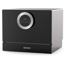 Moosoo 22″ Compact Countertop Dishwasher with 5 Washing Programs, MX30 Brand New In box 