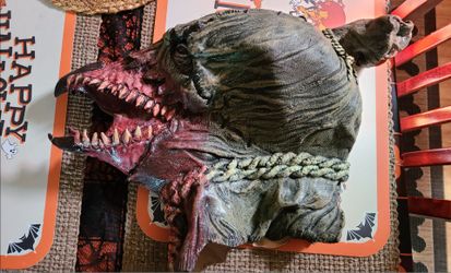 Spirit Halloween Costume Kings of Crows Full Head Mask