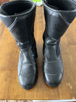SIDI motorcycle Boots. 