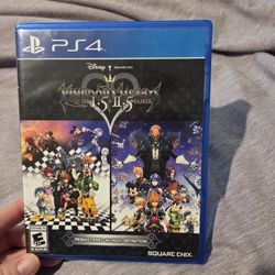 Kingdom Hearts 1.5 +2.5 HD Remix PS4 Video Game. 