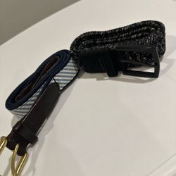 Two Men's Belts Bundle