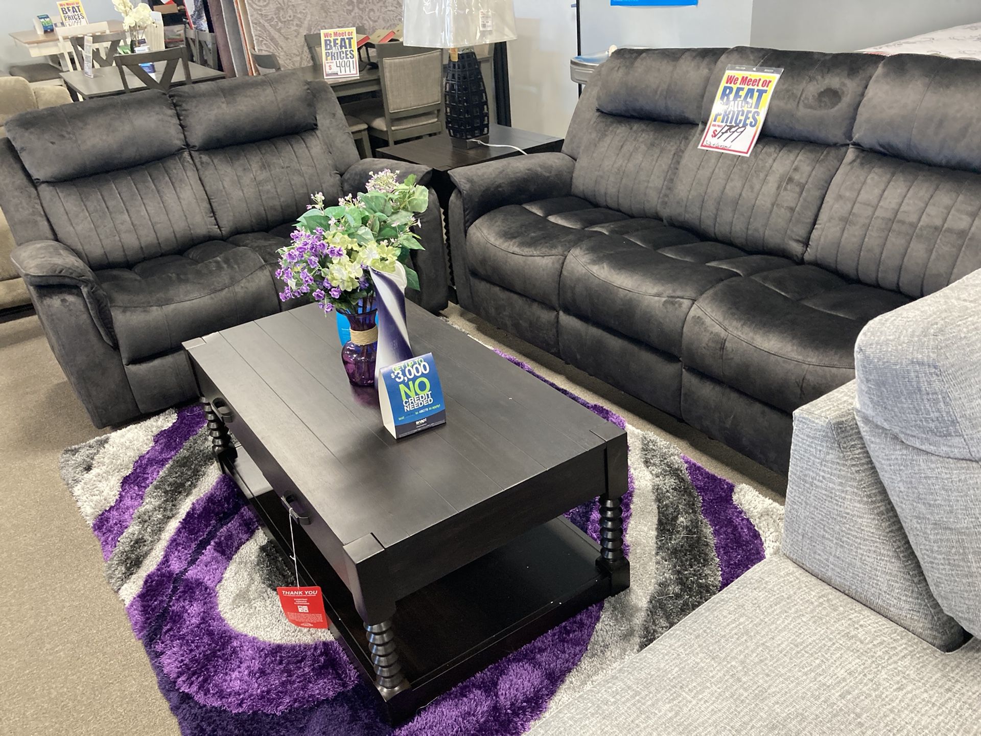 Classy Couch Easy Financing $1799