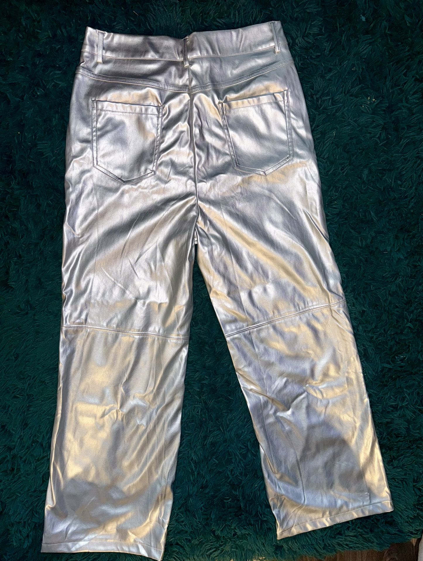Beyonce Renaissance Wide Legged Faux Leather Pants