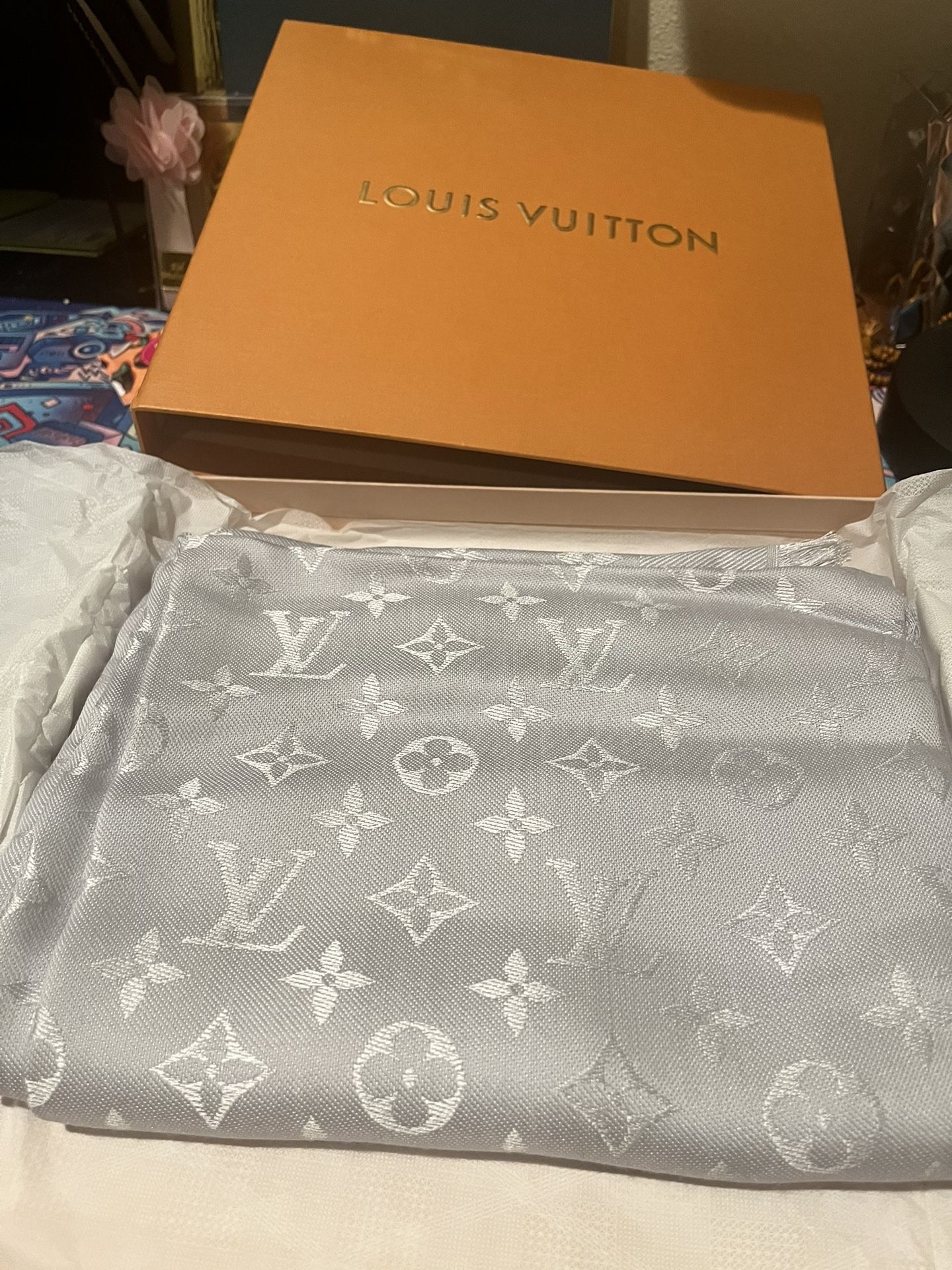 Louis Voitton - Monogram classic shawl - GREY