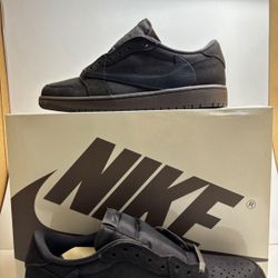 Travis Scott Jordan 1 Low “velvet Brown”