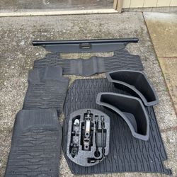 All Weather Rubber Floor Mat Set