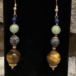 Handmade Multistone Earrings