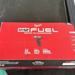 Milwaukee M2 Fuel Driven To Out Perform 3/8 Impact Wrench Kit