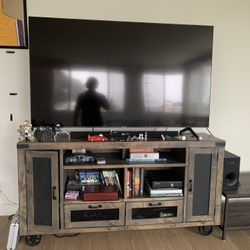 Selling ALL Items - Couch- TV-Grill-Mirror-Media Cabinet